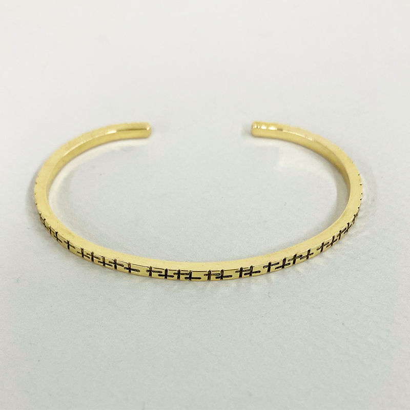 BC99B-C GOLD | GOLD MARCH OF SAINTS CUFF