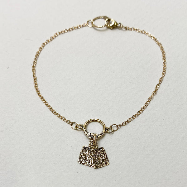 BCHHL4B GOLD | GOLD TABLET BRACELET