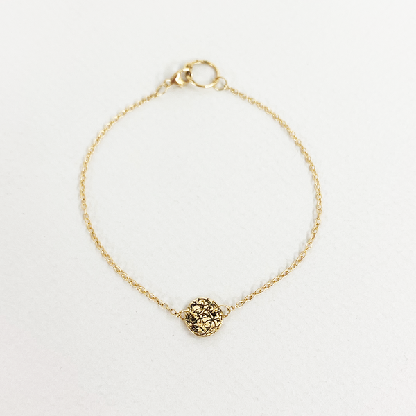 BCHM20B GOLD | CIRCLE OF HOPE BRACELET