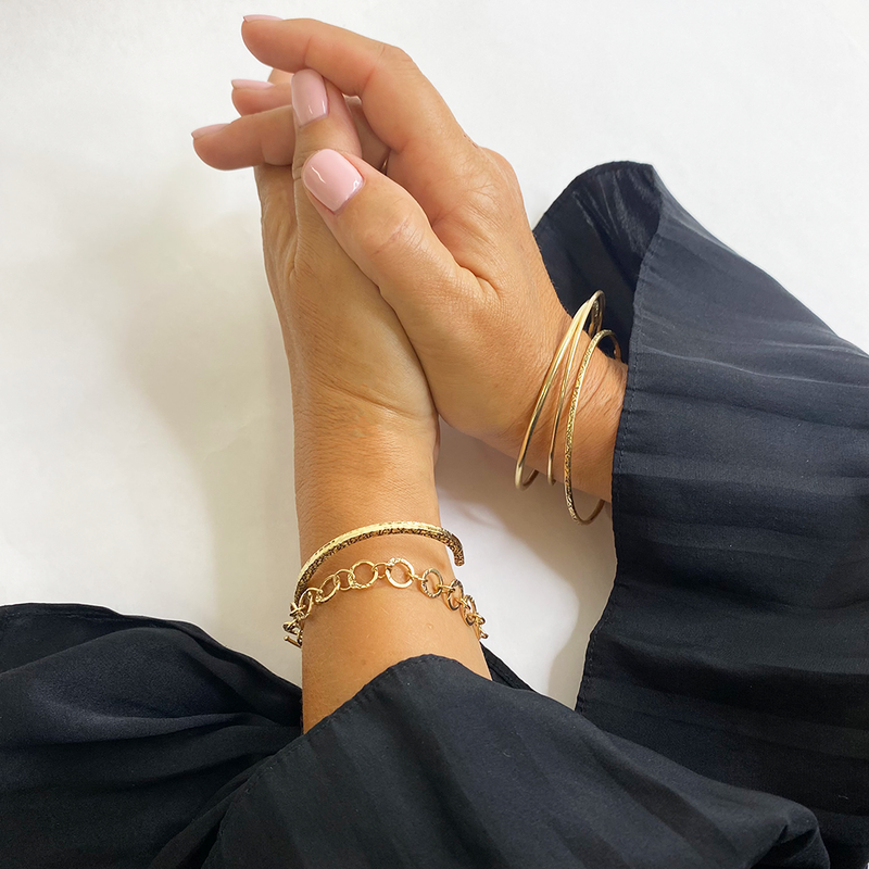 BLO82B GOLD | FAVORITE GOLDEN DELICATE LINK BRACELET