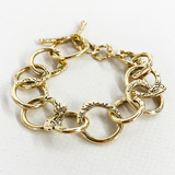 BLO35B GOLD | DREAM GOLD LINK BRACELET