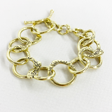 BLO35B GOLD | DREAM GOLD LINK BRACELET