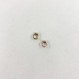 EK41B GOLD | BABY GOLD FORGET ME KNOT STUDS
