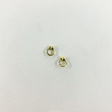 EK41B GOLD | BABY GOLD FORGET ME KNOT STUDS