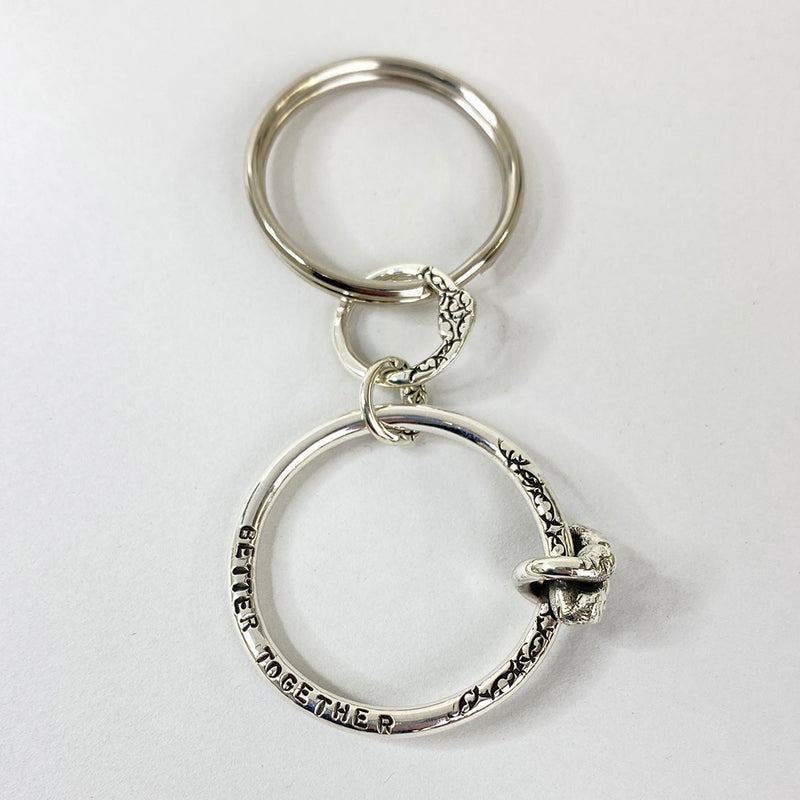 KCKNOT | FORGET ME KNOT KEY CHAIN