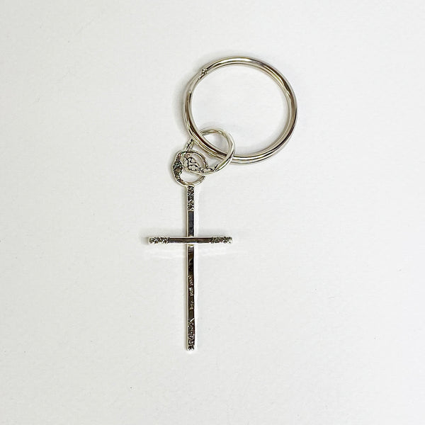 LLKC-C | STERLING SILVER CROSS KEYCHAIN