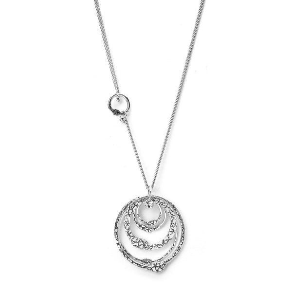 NCHLO3B | CIRCLE CLUSTER NECKLACE