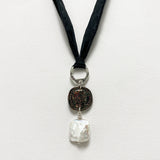 NR1COPL | RIBBON AND COIN NECKLACE