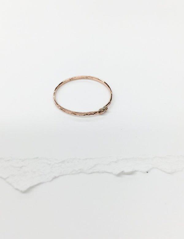 R30-14k YELLOW GOLD | BEST BUTTON RING
