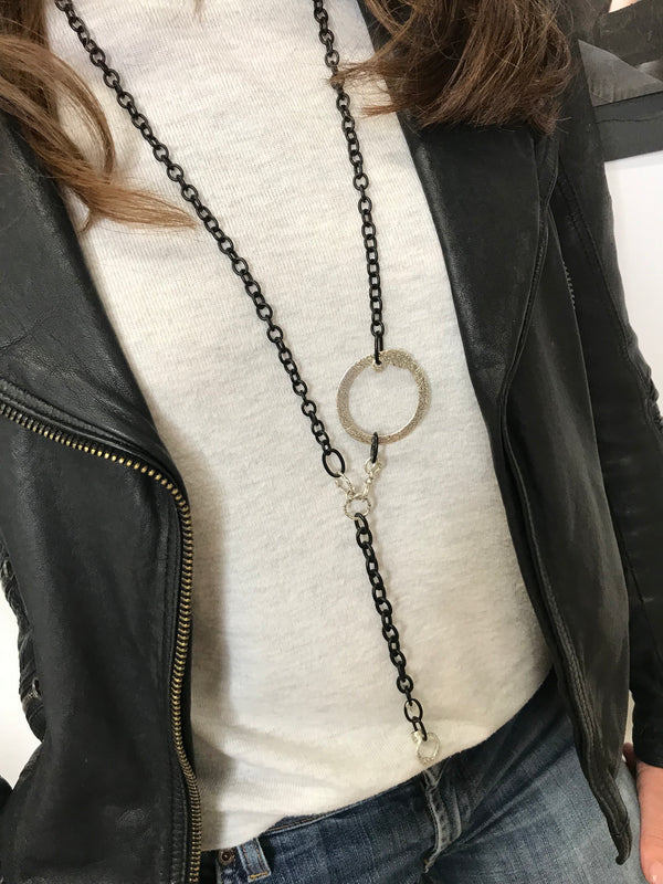 NCH280B | CHAIN NECKLACE WITH AN EDGE